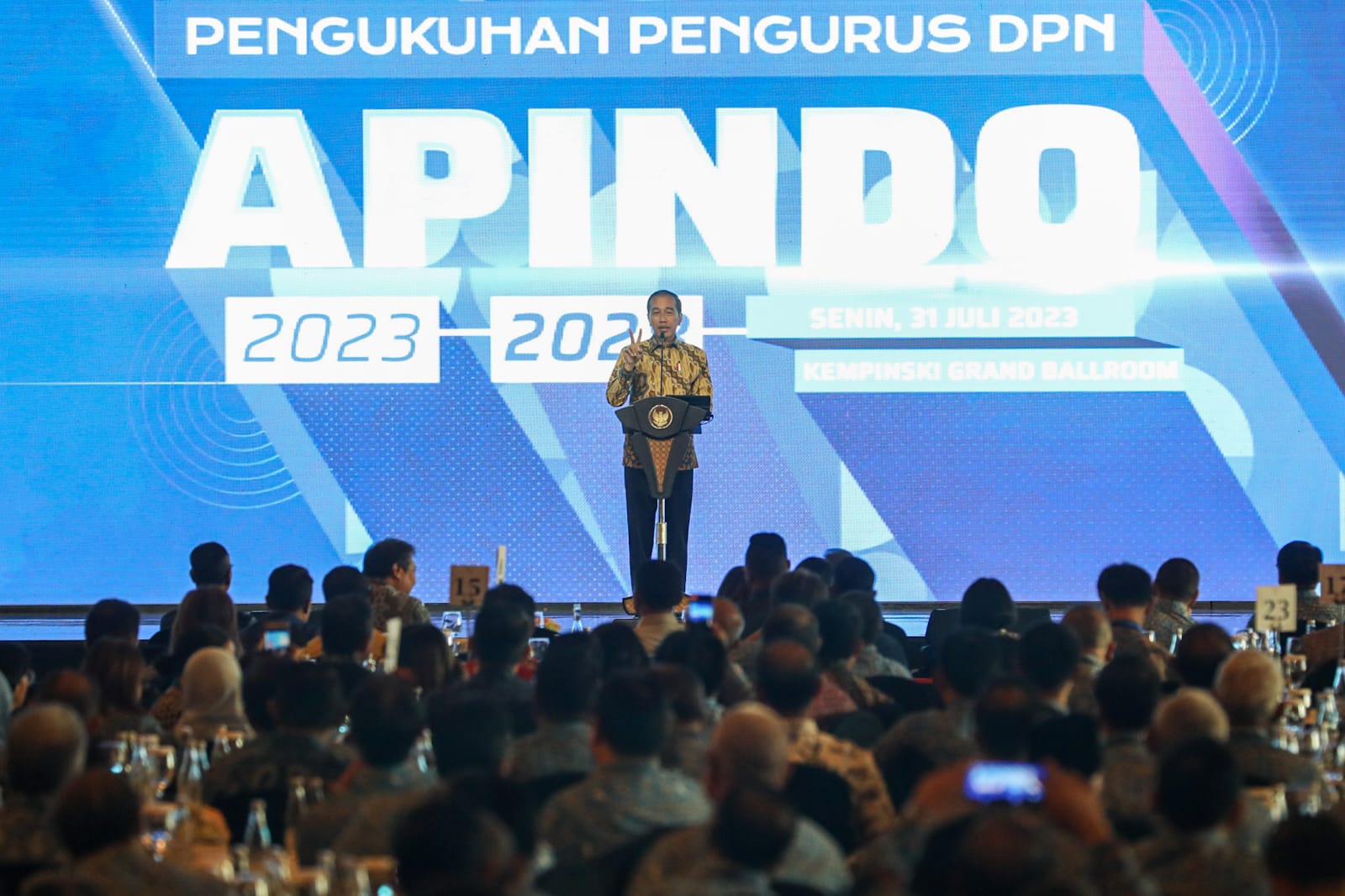 Pengukuhan Pengurus Apindo